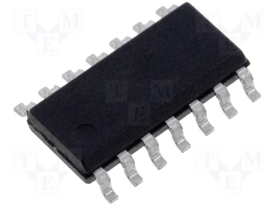 PIC16F684-I/SL Микроконтролер PIC16F684-I/SL Микроконтролер PIC; EEPROM:256B; SR